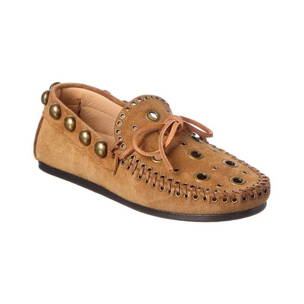 Isabel Marant Leather Loafer, Brown